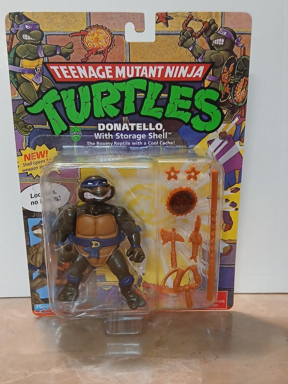TMNT Donatello Action Figure with Storage Shell